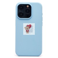 Чехол-накладка для Apple iPhone 15 Pro (голубой) ORG Silicone Case SafeMag с анимацией Чехол-накладка для Apple iPhone 15 Pro (голубой) ORG Silicone Case SafeMag с анимацией