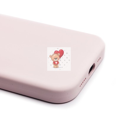 Чехол-накладка для Apple iPhone 15 Pro (светло-розовый) ORG Silicone Case SafeMag с анимацией Чехол-накладка для Apple iPhone 15 Pro (светло-розовый) ORG Silicone Case SafeMag с анимацией