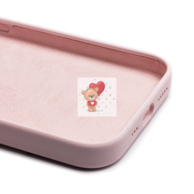 Чехол-накладка для Apple iPhone 15 Pro (светло-розовый) ORG Silicone Case SafeMag с анимацией Чехол-накладка для Apple iPhone 15 Pro (светло-розовый) ORG Silicone Case SafeMag с анимацией