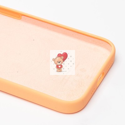 Чехол-накладка для Apple iPhone 15 Pro (апельсиновый щербет) ORG Silicone Case SafeMag с анимацией Чехол-накладка для Apple iPhone 15 Pro (апельсиновый щербет) ORG Silicone Case SafeMag с анимацией