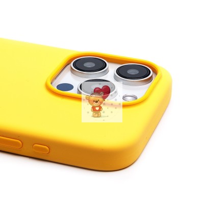 Чехол-накладка для Apple iPhone 15 Pro (солнечный) ORG Silicone Case SafeMag с анимацией Чехол-накладка для Apple iPhone 15 Pro (солнечный) ORG Silicone Case SafeMag с анимацией