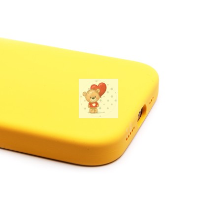 Чехол-накладка для Apple iPhone 15 Pro (солнечный) ORG Silicone Case SafeMag с анимацией Чехол-накладка для Apple iPhone 15 Pro (солнечный) ORG Silicone Case SafeMag с анимацией