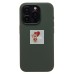 Чехол-накладка для Apple iPhone 15 Pro (кипарис) ORG Silicone Case SafeMag с анимацией