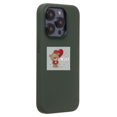 Чехол-накладка для Apple iPhone 15 Pro (кипарис) ORG Silicone Case SafeMag с анимацией Чехол-накладка для Apple iPhone 15 Pro (кипарис) ORG Silicone Case SafeMag с анимацией