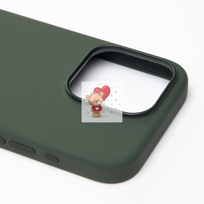 Чехол-накладка для Apple iPhone 15 Pro (кипарис) ORG Silicone Case SafeMag с анимацией Чехол-накладка для Apple iPhone 15 Pro (кипарис) ORG Silicone Case SafeMag с анимацией