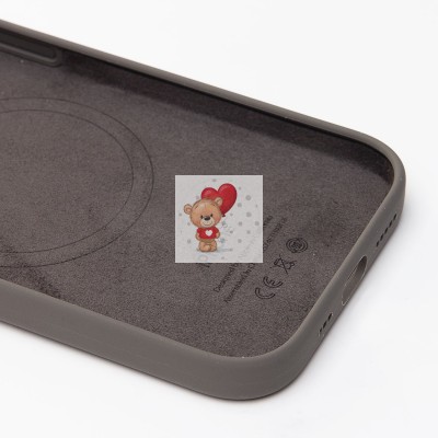 Чехол-накладка для Apple iPhone 15 (глиняный) ORG Silicone Case SafeMag с анимацией Чехол-накладка для Apple iPhone 15 (глиняный) ORG Silicone Case SafeMag с анимацией