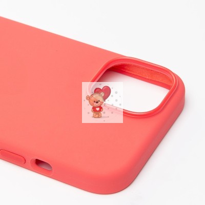 Чехол-накладка для Apple iPhone 15 (гуава) ORG Silicone Case SafeMag с анимацией Чехол-накладка для Apple iPhone 15 (гуава) ORG Silicone Case SafeMag с анимацией