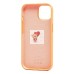 Чехол-накладка для Apple iPhone 15 (апельсиновый щербет) ORG Silicone Case SafeMag с анимацией Чехол-накладка для Apple iPhone 15 (апельсиновый щербет) ORG Silicone Case SafeMag с анимацией
