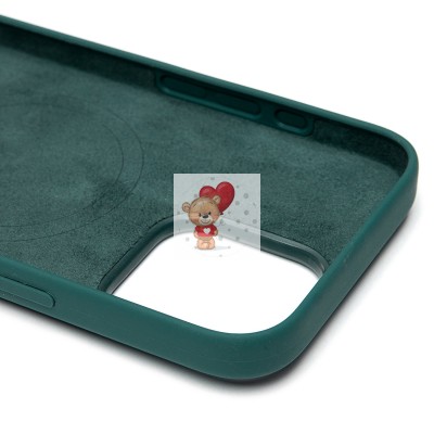 Чехол-накладка для Apple iPhone 16 Pro Max (озерный зеленый) ORG Silicone Case SafeMag с анимацией Чехол-накладка для Apple iPhone 16 Pro Max (озерный зеленый) ORG Silicone Case SafeMag с анимацией