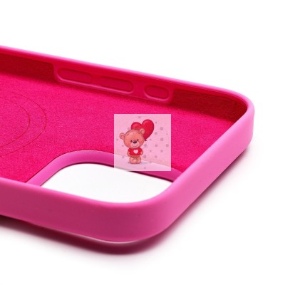 Чехол-накладка для Apple iPhone 16 Pro Max (цвет пиона) ORG Silicone Case SafeMag с анимацией