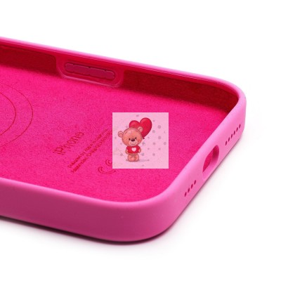 Чехол-накладка для Apple iPhone 16 Pro Max (цвет пиона) ORG Silicone Case SafeMag с анимацией