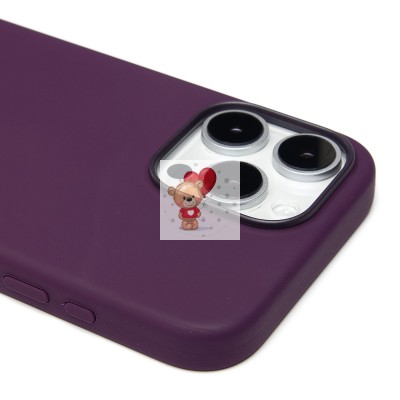 Чехол-накладка для Apple iPhone 16 Pro Max (сливовый) ORG Silicone Case SafeMag с анимацией Чехол-накладка для Apple iPhone 16 Pro Max (сливовый) ORG Silicone Case SafeMag с анимацией