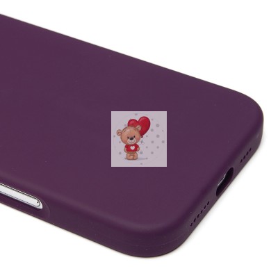 Чехол-накладка для Apple iPhone 16 Pro Max (сливовый) ORG Silicone Case SafeMag с анимацией Чехол-накладка для Apple iPhone 16 Pro Max (сливовый) ORG Silicone Case SafeMag с анимацией