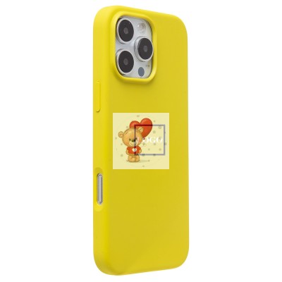 Чехол-накладка для Apple iPhone 16 Pro Max (карамбола) ORG Silicone Case SafeMag с анимацией Чехол-накладка для Apple iPhone 16 Pro Max (карамбола) ORG Silicone Case SafeMag с анимацией