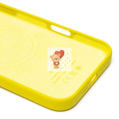 Чехол-накладка для Apple iPhone 16 Pro Max (карамбола) ORG Silicone Case SafeMag с анимацией Чехол-накладка для Apple iPhone 16 Pro Max (карамбола) ORG Silicone Case SafeMag с анимацией