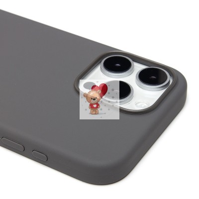 Чехол-накладка для Apple iPhone 16 Pro Max (каменный серый) ORG Silicone Case SafeMag с анимацией