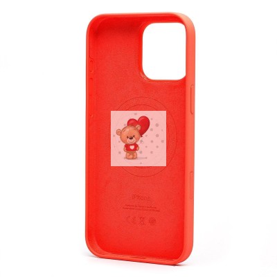 Чехол-накладка для Apple iPhone 16 Pro Max (мандариновый) ORG Silicone Case SafeMag с анимацией Чехол-накладка для Apple iPhone 16 Pro Max (мандариновый) ORG Silicone Case SafeMag с анимацией