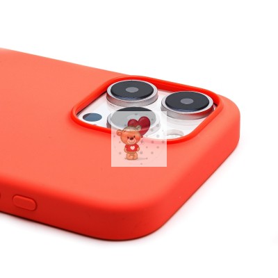 Чехол-накладка для Apple iPhone 16 Pro Max (мандариновый) ORG Silicone Case SafeMag с анимацией Чехол-накладка для Apple iPhone 16 Pro Max (мандариновый) ORG Silicone Case SafeMag с анимацией