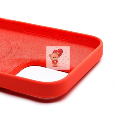 Чехол-накладка для Apple iPhone 16 Pro Max (мандариновый) ORG Silicone Case SafeMag с анимацией Чехол-накладка для Apple iPhone 16 Pro Max (мандариновый) ORG Silicone Case SafeMag с анимацией