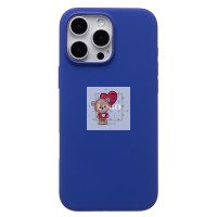 Чехол-накладка для Apple iPhone 16 Pro Max (ультрамарин) ORG Silicone Case SafeMag с анимацией