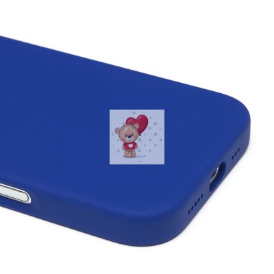 Чехол-накладка для Apple iPhone 16 Pro (бриллиантовый синий) ORG Silicone Case SafeMag с анимацией Чехол-накладка для Apple iPhone 16 Pro (бриллиантовый синий) ORG Silicone Case SafeMag с анимацией