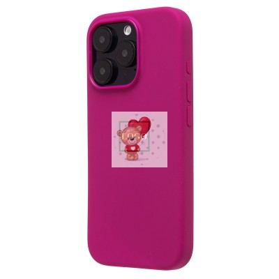 Чехол-накладка для Apple iPhone 16 Pro (фуксия) ORG Silicone Case SafeMag с анимацией Чехол-накладка для Apple iPhone 16 Pro (фуксия) ORG Silicone Case SafeMag с анимацией