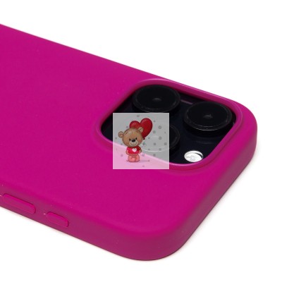 Чехол-накладка для Apple iPhone 16 Pro (фуксия) ORG Silicone Case SafeMag с анимацией Чехол-накладка для Apple iPhone 16 Pro (фуксия) ORG Silicone Case SafeMag с анимацией