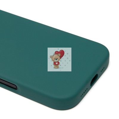 Чехол-накладка для Apple iPhone 16 Pro (озерный зеленый) ORG Silicone Case SafeMag с анимацией Чехол-накладка для Apple iPhone 16 Pro (озерный зеленый) ORG Silicone Case SafeMag с анимацией