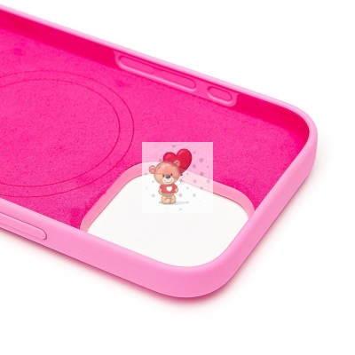 Чехол-накладка для Apple iPhone 16 Pro (цвет пиона) ORG Silicone Case SafeMag с анимацией