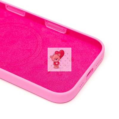 Чехол-накладка для Apple iPhone 16 Pro (цвет пиона) ORG Silicone Case SafeMag с анимацией