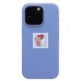 Чехол-накладка для Apple iPhone 16 Pro (барвиночный) ORG Silicone Case SafeMag с анимацией