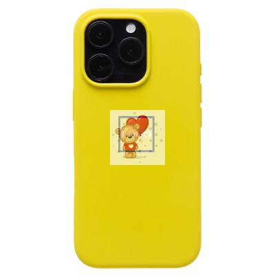 Чехол-накладка для Apple iPhone 16 Pro (карамбола) ORG Silicone Case SafeMag с анимацией