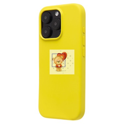 Чехол-накладка для Apple iPhone 16 Pro (карамбола) ORG Silicone Case SafeMag с анимацией