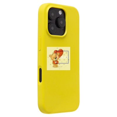 Чехол-накладка для Apple iPhone 16 Pro (карамбола) ORG Silicone Case SafeMag с анимацией