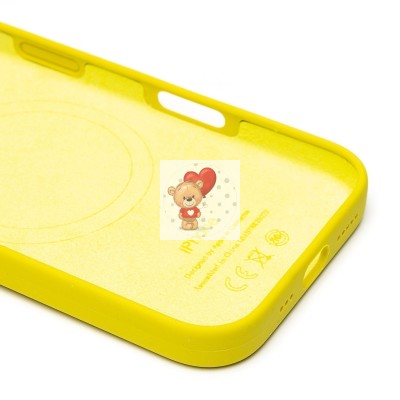 Чехол-накладка для Apple iPhone 16 Pro (карамбола) ORG Silicone Case SafeMag с анимацией