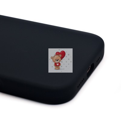 Чехол-накладка для Apple iPhone 16 (черный) ORG Silicone Case SafeMag с анимацией Чехол-накладка для Apple iPhone 16 (черный) ORG Silicone Case SafeMag с анимацией