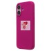 Чехол-накладка для Apple iPhone 16 (фуксия) ORG Silicone Case SafeMag с анимацией Чехол-накладка для Apple iPhone 16 (фуксия) ORG Silicone Case SafeMag с анимацией