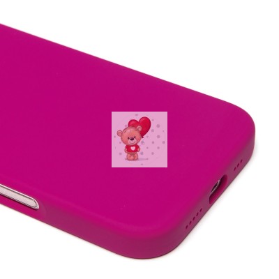 Чехол-накладка для Apple iPhone 16 (фуксия) ORG Silicone Case SafeMag с анимацией Чехол-накладка для Apple iPhone 16 (фуксия) ORG Silicone Case SafeMag с анимацией