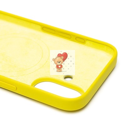 Чехол-накладка для Apple iPhone 16 (карамбола) ORG Silicone Case SafeMag с анимацией Чехол-накладка для Apple iPhone 16 (карамбола) ORG Silicone Case SafeMag с анимацией