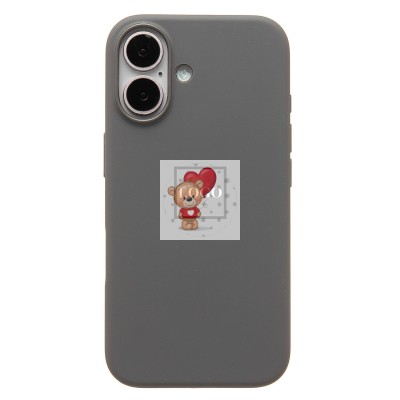 Чехол-накладка для Apple iPhone 16 (каменный серый) ORG Silicone Case SafeMag с анимацией Чехол-накладка для Apple iPhone 16 (каменный серый) ORG Silicone Case SafeMag с анимацией