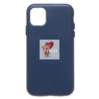 Чехол-накладка для Apple iPhone 11 (тихоокеанский синий) ORG SM002 экокожа SafeMag