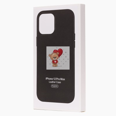 Чехол-накладка для Apple iPhone 12 Pro Max (черный) ORG SM002 экокожа SafeMag Чехол-накладка для Apple iPhone 12 Pro Max (черный) ORG SM002 экокожа SafeMag