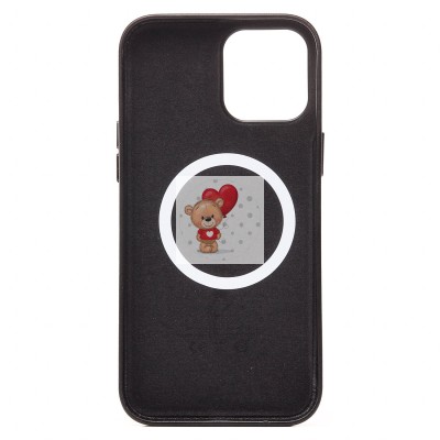 Чехол-накладка для Apple iPhone 12 Pro Max (черный) ORG SM002 экокожа SafeMag Чехол-накладка для Apple iPhone 12 Pro Max (черный) ORG SM002 экокожа SafeMag