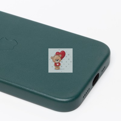 Чехол-накладка для Apple iPhone 12/iPhone 12 Pro (темно-зеленый) ORG SM002 экокожа SafeMag Чехол-накладка для Apple iPhone 12/iPhone 12 Pro (темно-зеленый) ORG SM002 экокожа SafeMag