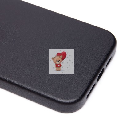 Чехол-накладка для Apple iPhone 13 Pro Max (черный) ORG SM002 экокожа SafeMag