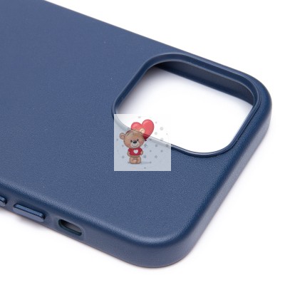 Чехол-накладка для Apple iPhone 13 Pro Max (тихоокеанский синий) ORG SM002 экокожа SafeMag