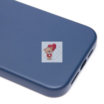 Чехол-накладка для Apple iPhone 13 Pro Max (тихоокеанский синий) ORG SM002 экокожа SafeMag