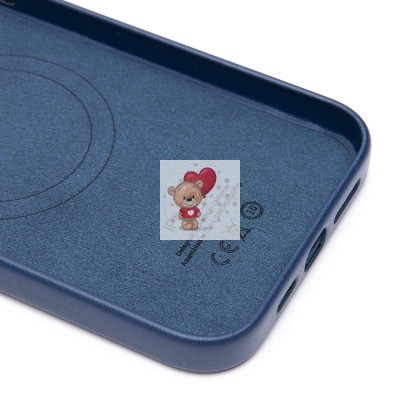 Чехол-накладка для Apple iPhone 13 Pro Max (тихоокеанский синий) ORG SM002 экокожа SafeMag