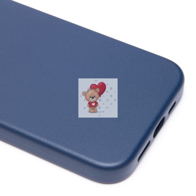 Чехол-накладка для Apple iPhone 13 Pro (тихоокеанский синий) ORG SM002 экокожа SafeMag