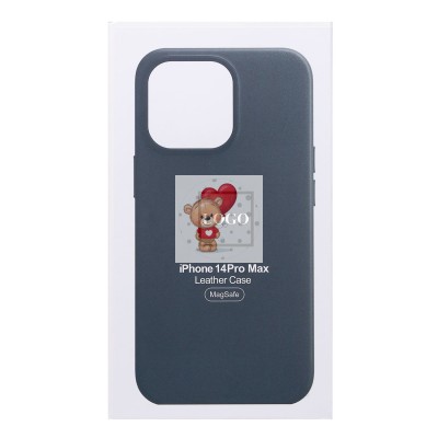 Чехол-накладка для Apple iPhone 14 Pro Max (тихоокеанский синий) ORG SM002 экокожа SafeMag Чехол-накладка для Apple iPhone 14 Pro Max (тихоокеанский синий) ORG SM002 экокожа SafeMag